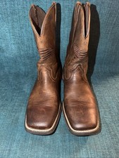 Ariat Kid's Anthem Patriot Western Leather Boot 10040366 American Flag Size 6