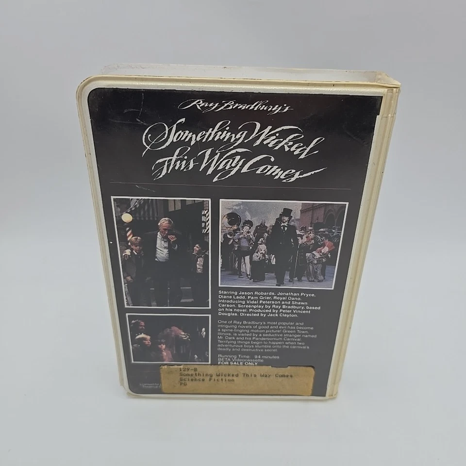 Betamax Disney Home Video SOMETHING WICKED THIS WAY COMES- 1983-not A Vhs - Image 2 of 4