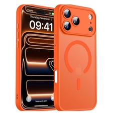 Hülle für iPhone 17 Pro Max - MagSafe, Kameraschutz, Stoßfest, Matt