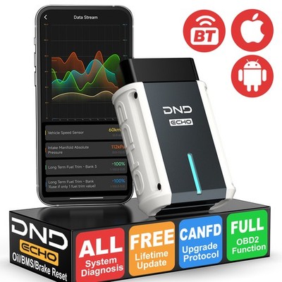 Bidirectional OBD2 Scanner Bluetooth Car Diagnostic Scan Tool All System AutoVin