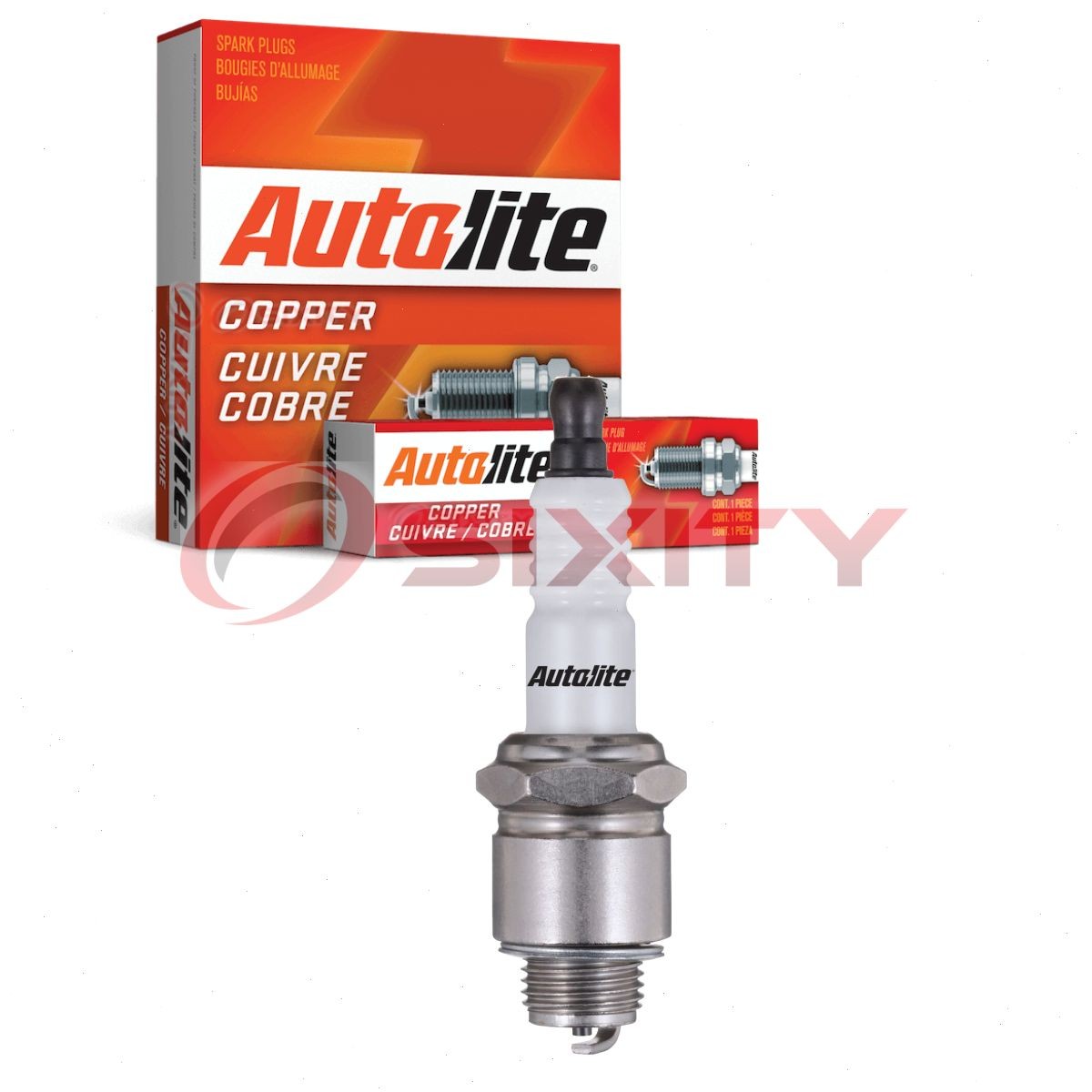 Autolite Copper Core 306 Spark Plug for A9 6004 511 48 3210 Ignition Wire ob