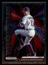 2021 Panini Prizm Draft Picks Thunderstruck #11 Landon Marceaux