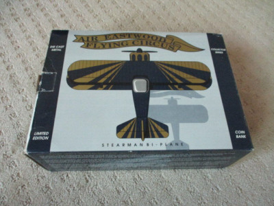 Avion Miniature Air Eastwood Flying Service - Tirelire - Édition Limitée 1992 - Spec Cast