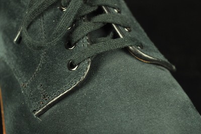 Suede Plain Toe Dover Shoe