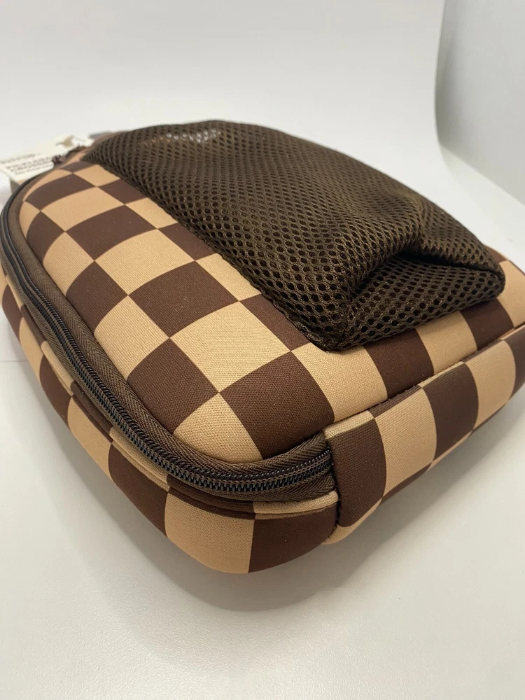 Pickleball Paddle Crossbody Bag by MINE Checkered Contemporary Sports Bag