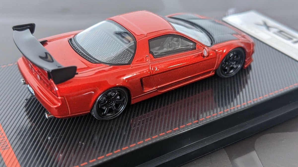 IGNITION MODEL HONDA NSX (NA1) 1:64 SCALE [ RED METALLIC ] NIB USA