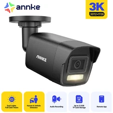 ANNKE 5MP PoE Security IP Camera Audio Recording Color Night Vision Outdoor AI