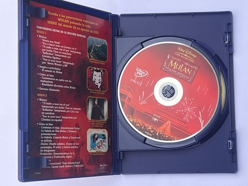 Mulan DVD Edición Especial 2 Discos | Disney Clásico | Audio Español | Con Extra - Imagen 3 de 4