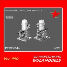 WULA MODELS PF3500146 1/350 US NAVY MK-15 PHALANX BLOCK 1A  3D PRINTED PART