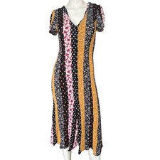 Boho Floral Multi-Design Dress Small