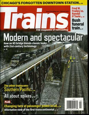 Trains Magazine February 2019 Chicago's Forgotten Downtown Station