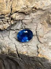 Natural 10 Ct  Ceylon Blue Sapphire Unheated Oval Cut Certified Loose Gemstone