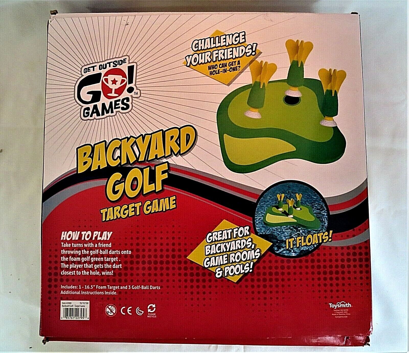 GO! Games Backyard Golf Target Game – Toysmith