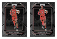 2023 PRIZM WNBA BASKETBALL RHYNE HOWARD #118 LOT OF 2,ATLANTA DREAM