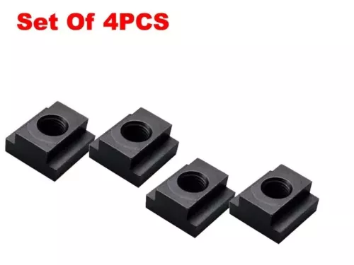 4PCS T-SLOT NUT M-10 THREAD & SLOT SIZE 12MM CLAMPING FOR TABLE SLOT