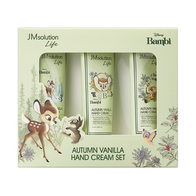 JMsolution LIFE Disney Autumn Banilla Handcreme Set (50 ml x 3ea)
