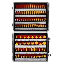 100 Pieces Router Bits Set 1/4 Shank Tungsten...
