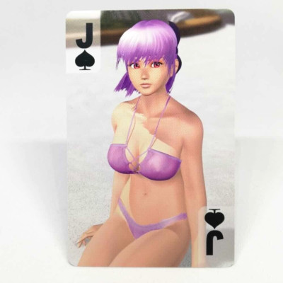 J Ayane Spade DEAD OR ALIVE Extreme 2 Spielkarten KOEI TECMO JAPAN SPIEL