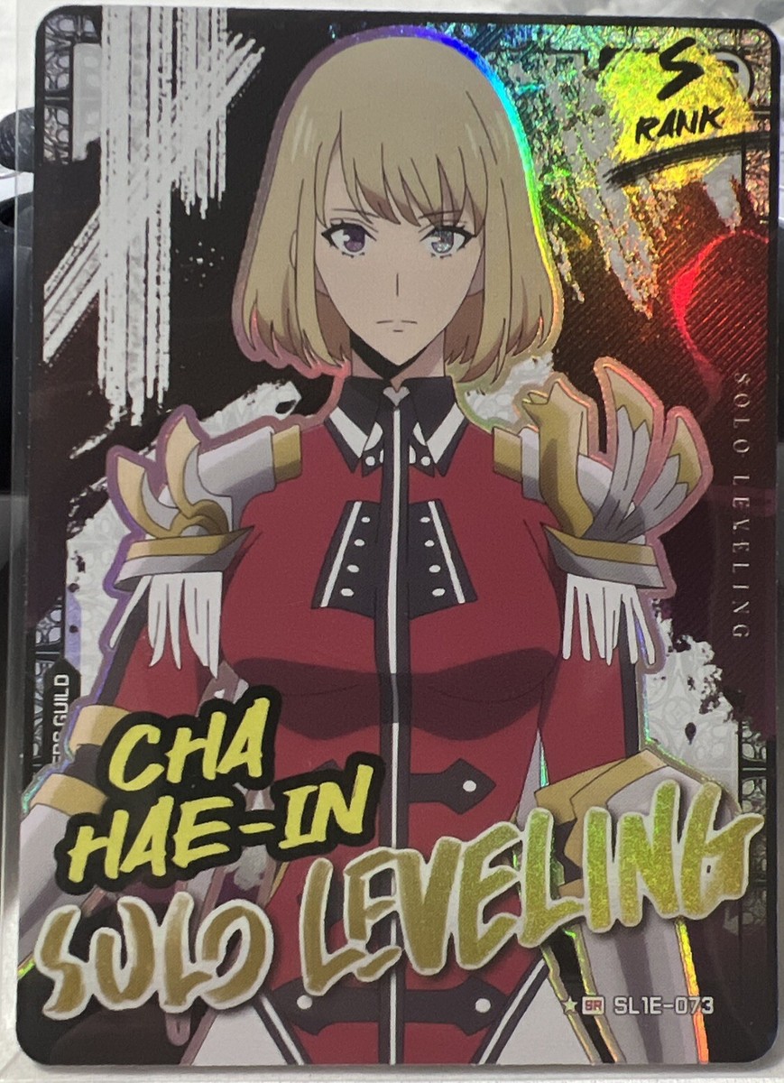 ALT. ART PARALLEL SR SL1E-073 Cha Hae PACK FRESH Solo Leveling