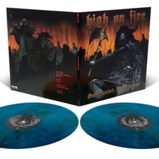 High on Fire - Surrounded by Thieves - Aqua Blue and Black Galaxy Effect Merge