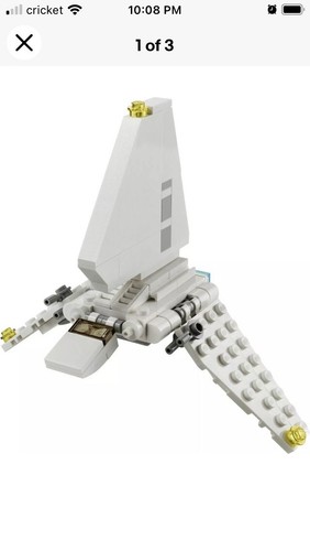 Lego Star Wars Imperial Shuttle, 85 Pieces, #30388, Polybag, 2021, New - Picture 3 of 3