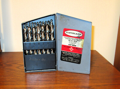 Cleveland 26 Piece Cle-Forge High Speed Steel Drill Bit Set  426-55, A Thru Z