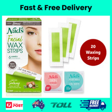Nad's Facial Wax Strips Facial Hair Removal For Women Face Wax Strips Included
