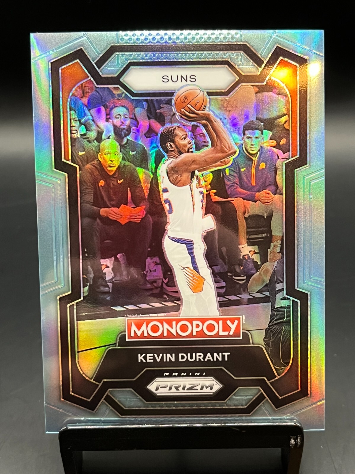 2023-24 Prizm Monopoly Basketball Kevin Durant #70 Light Blue Prizm /199
