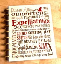 Harry Potter Inspired Cover Set made for use with Classic HAPPY Planner 