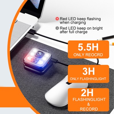 New Mini HD Night Vis-ion Camera IP65 Waterproof 4 High Power Light 1080P 3 In 1