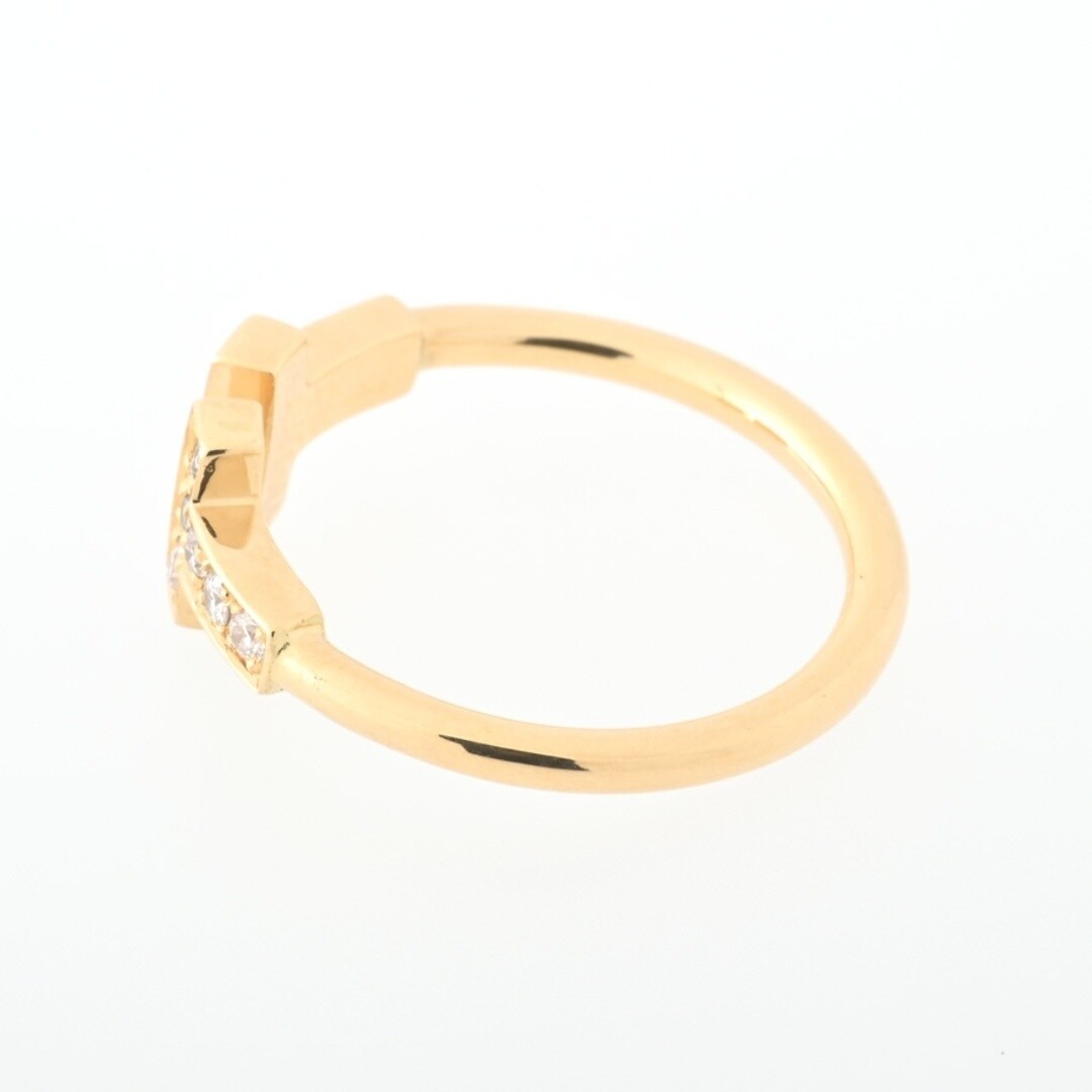 Tiffany TIFFANY&Co. T Diamond Wire Ring Au750 k18yg #7 Tiffany TIFFANY&Co. T Diamond Wire Ring Au750 k18yg #7