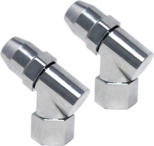 JACO Advanced Angled Tire Air Chuck - 1/4" NPT 2 Pack Open Flow