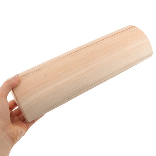 Cervical Solid Wood Pillow Elderly Sauna Back Cushion Convenient Lumbar - Picture 10 of 12