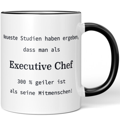 Neueste Studien haben ergeben, dass man als Executive Chef 300 % 10005735696