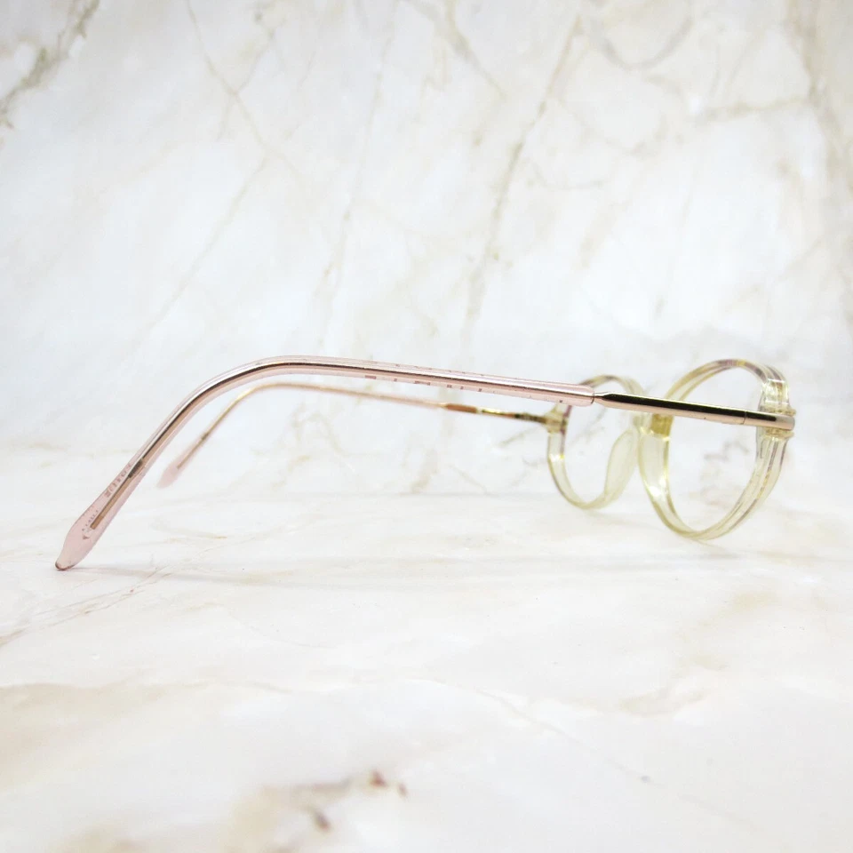 Marco de gafas Indie AMY para mujer lavanda plástico transparente borde completo ovalado 52-14-135 Foto 3 de 4