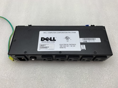 Dell Rackmount Power Strip 5T436 05T436 AP6016 Electrical Ratings: 100-120V AC - Picture 7 of 10