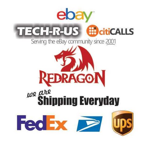 REDRAGON GC-624 ATX PC Case,Tempered Glass Gaming PC Case - Picture 8 of 8