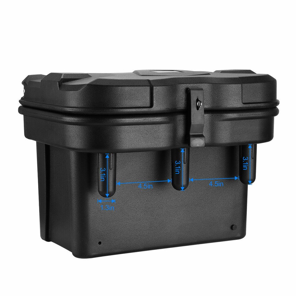 Cargo Storage Bed Box Trunk For Polaris Ranger 700/800 /900/1000
