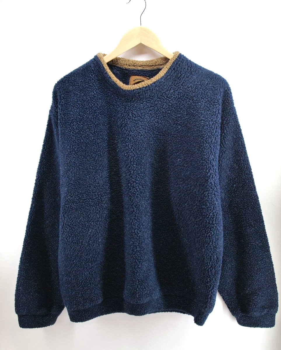 Vintage St John's Bay Sweater Heavyweight L Acrylic Crew Vintage St John's Bay Sweater Heavyweight L Acrylic Crew