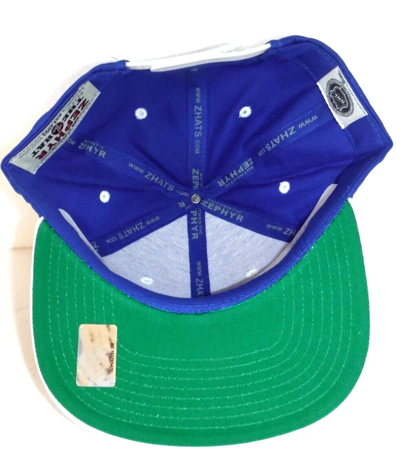 NHL New Toronto Maple Leafs Mens Flat brim Snapback Hat Cap NEW By ZEPHYR - Image 4 of 4