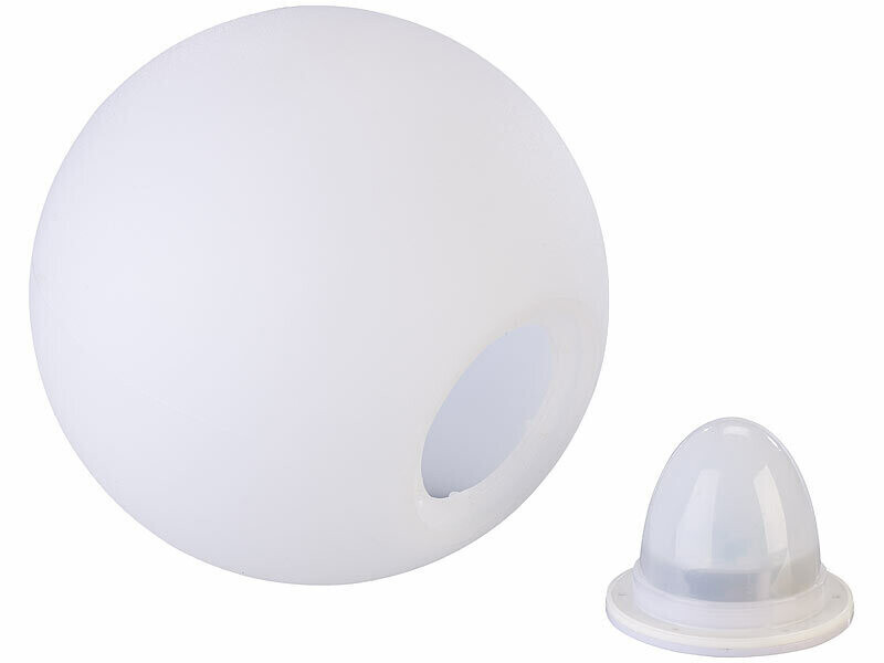 Boule lumineuse télécommandée changement couleur LED RVBB Lunartec - 3
