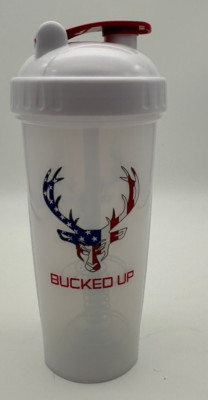 Bucked Up USA Workout Booster Shaker Eiweiß 800ml auslaufsicher