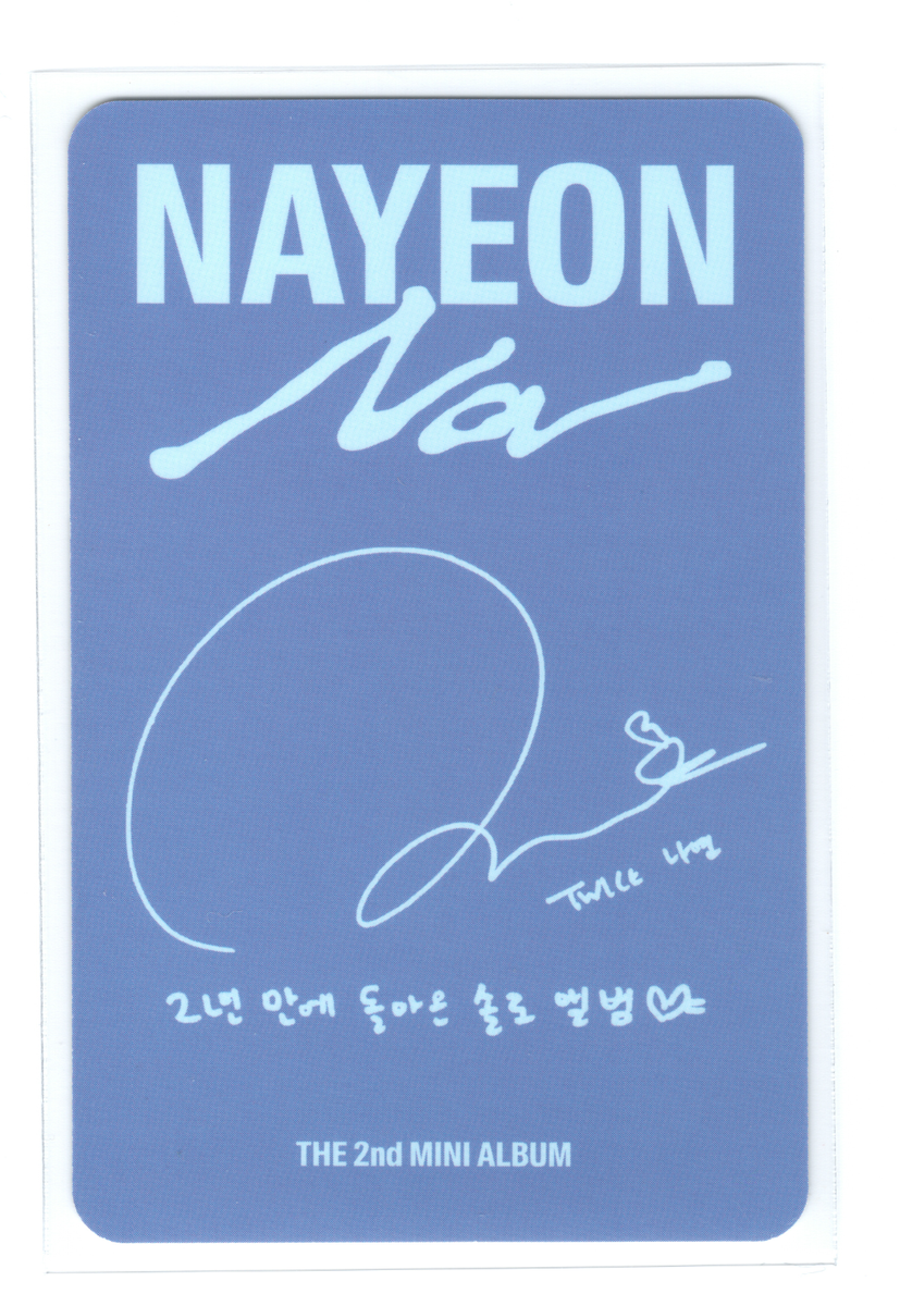 Twice Nayeon Photocard | NA 2nd Mini Album (1/15) | eBay