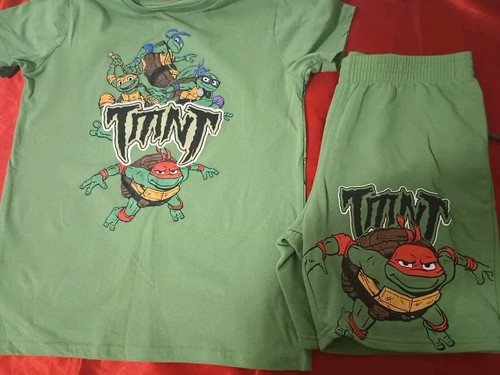 Teenage Mutant Ninja Turtles Boys Graphic Tee And Shorts Set Size 14/16 - Picture 6 of 13