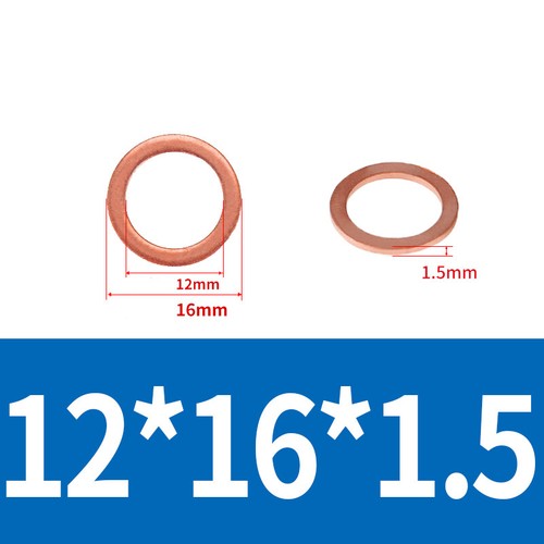 Kupferdichtungsringe DIN 7603, Ø 3-60 mm, Cu-Ringe aus hochwertigem Kupfer - Picture 43 of 85