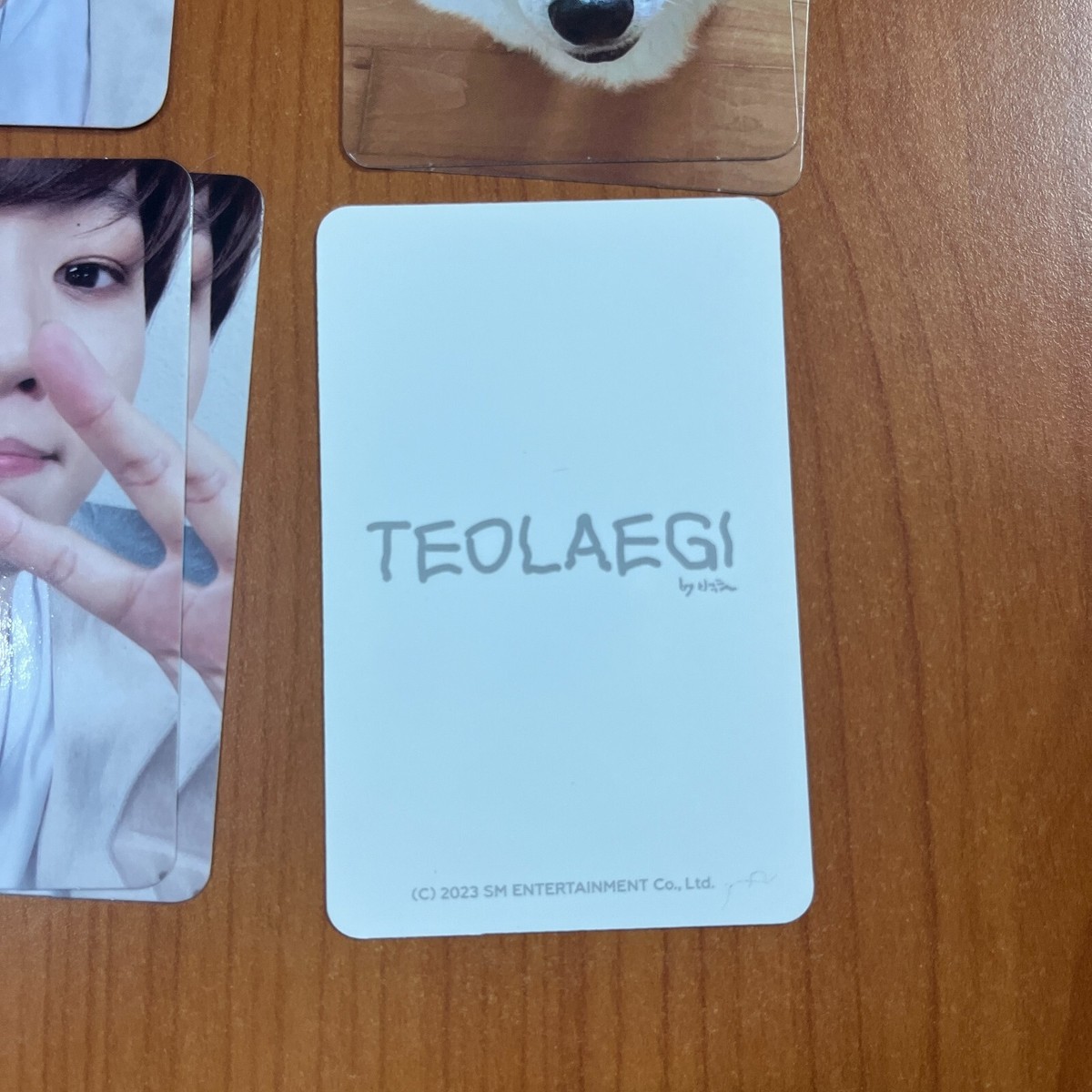 BAEKHYUN Photocard EXO Official Fan Meeting 'TEOLAEGI'_Authentic