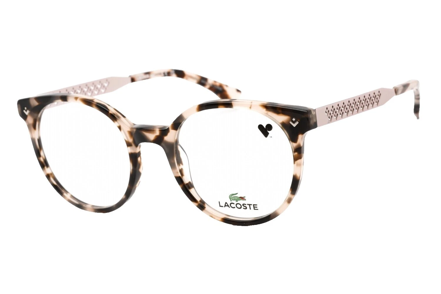 Пластиковая оправа для очков Lacoste круглые