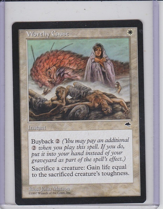 MtG Magic The Gathering Tempest Card Selection