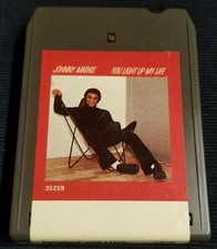 Johnny Mathis - You Light Up My Life - 8 Track Tape Cartridge Cassette