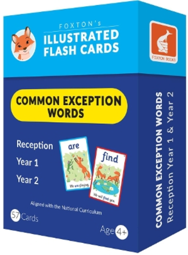 Common Exception Words Flash Cards: Reception, Year 1 and Year 2 Words - Perfect